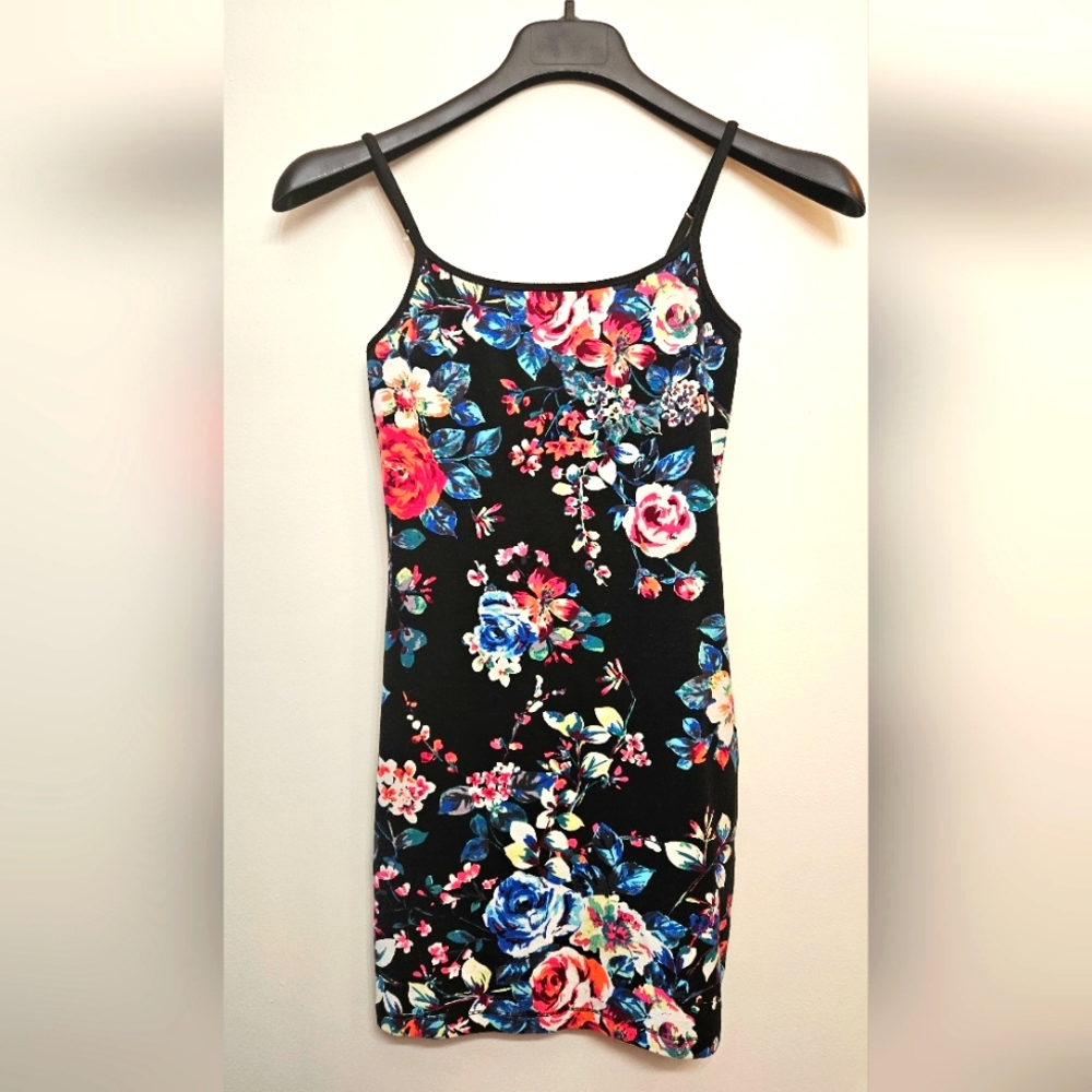 Express floral cami dress, XS